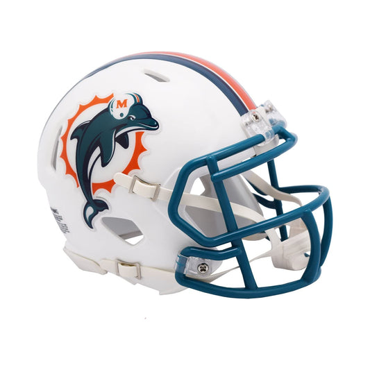 Riddell Mini Capacete Miami Dolphins Throwback 1997-2012 - Speed