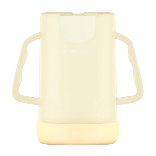 Momcozy Porta-Sachê Antivazamento para Bebês Amarelo Seguro