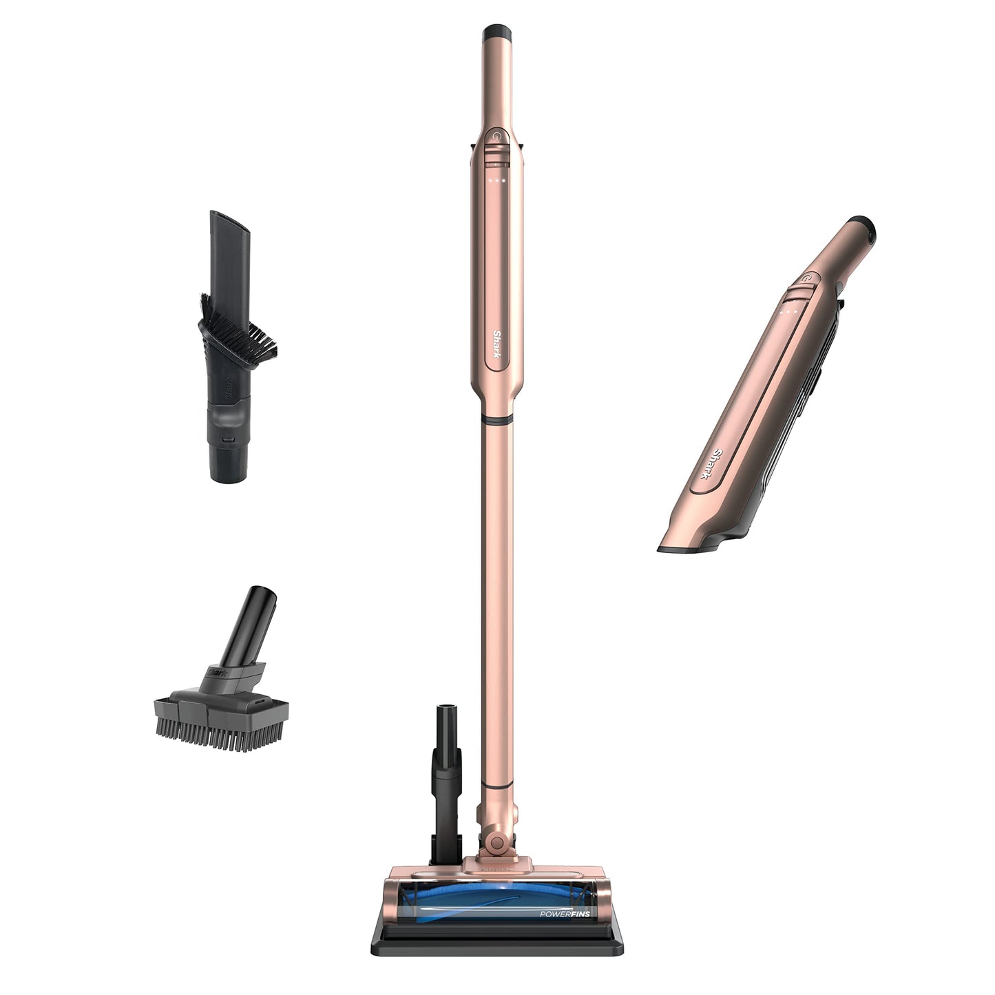 Shark Aspirador WANDVAC Pet 3 em 1 Sem Fio com PowerFins Rose Gold WS642RG 120W