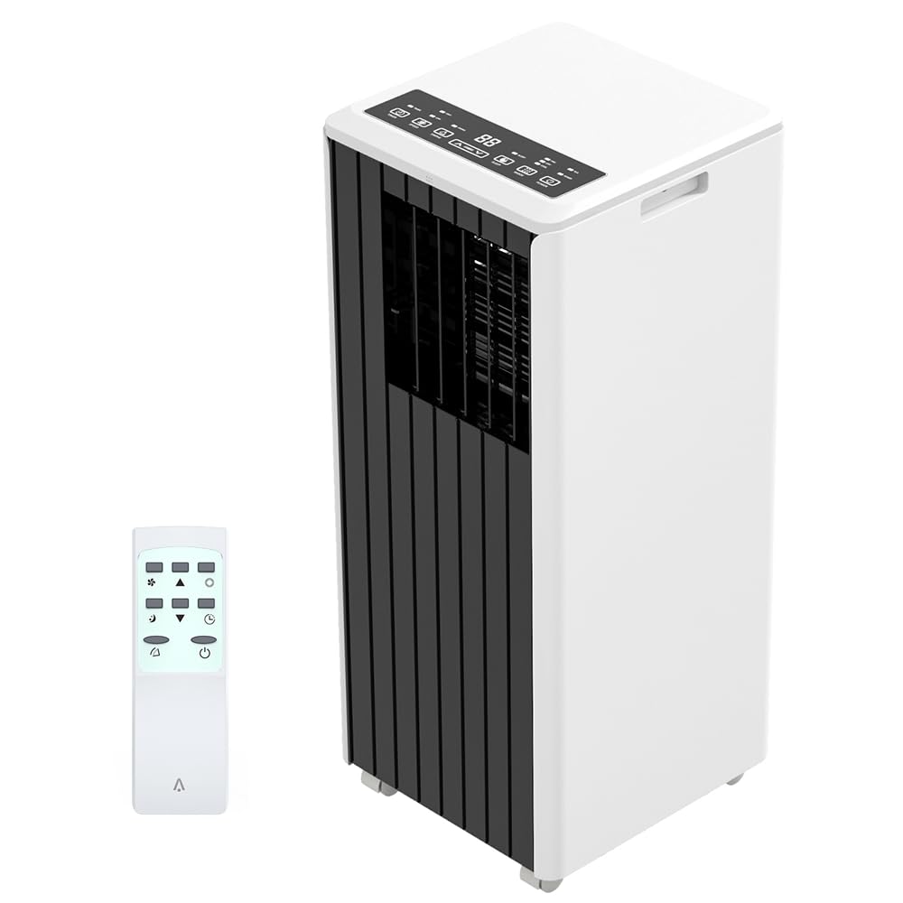 Takywep Ar Condicionado Portátil 8000 BTU Preto 32 m² 4 em 1