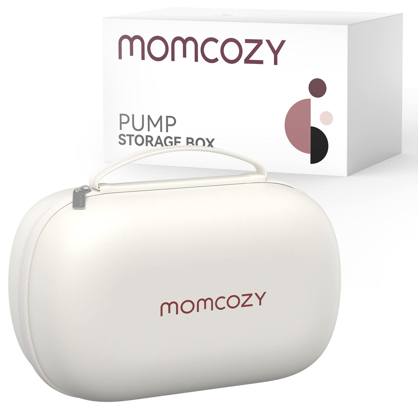 Momcozy Bolsa P/ Bomba Tira-Leite Portátil C/ Case Rígido, À Prova d’Água