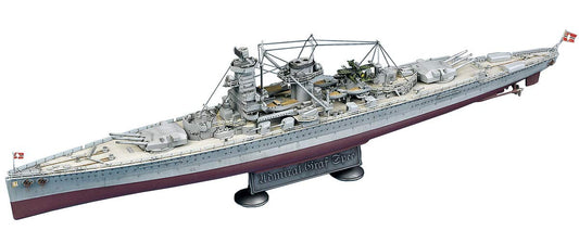 Academy Admiral Graf Spee 1/350 Modelo de Navio com Base e Placa