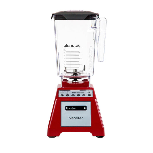 Liquidificador Blendtec Total Classic com Jarra WildSide+ 2,6L (Vermelho)