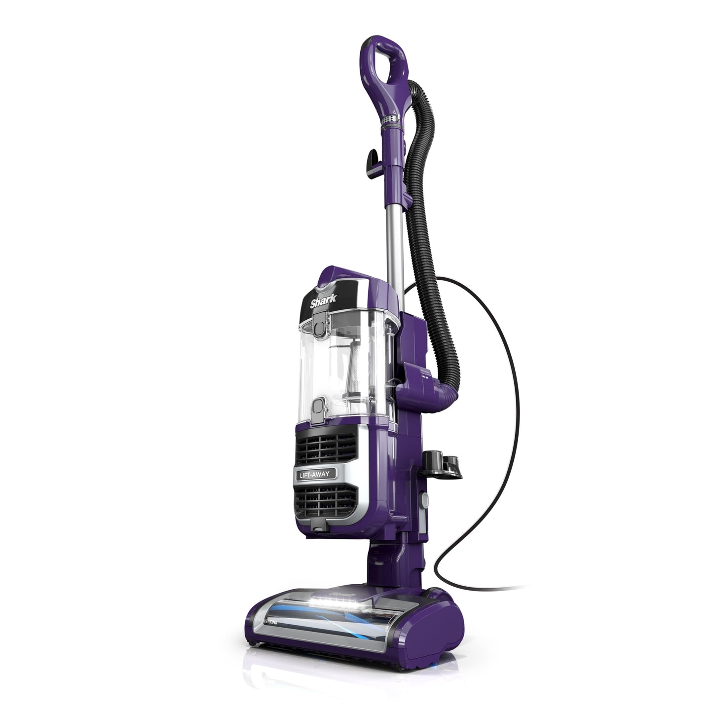 Shark Lift-Away Aspirador Vertical HEPA 800W PowerFins Escova Autolimpante Eggplant 120V