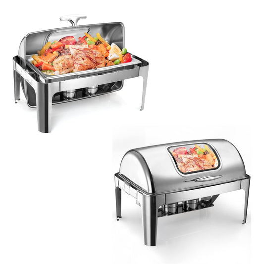 Takywep Rechaud Inox 9QT com Tampa Roll Top Kit 2 Unidades