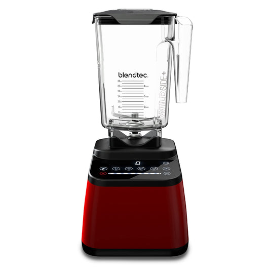 Liquidificador Blendtec Designer Series com Jarra WildSide+ 2,6L (Vermelho)