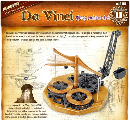 Academy Da Vinci Machines Series Flying Pendulum Clock - #18157