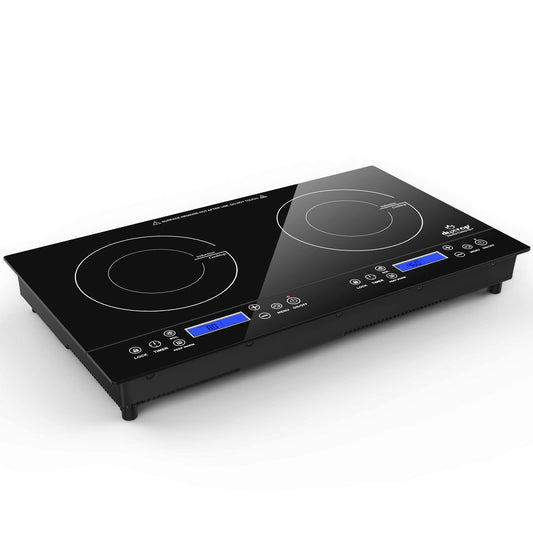 Duxtop Cooktop de Indução 2 Bocas 1800W Portátil com LCD Touch Control