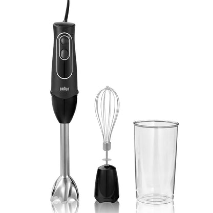 Mixer de Mão Braun MultiQuick 5 350W Preto com Copo e Batedor