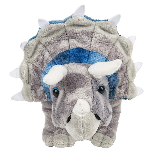 Rhode Island Novelty Triceratops Plush 13" - Dinossauro de Pelúcia