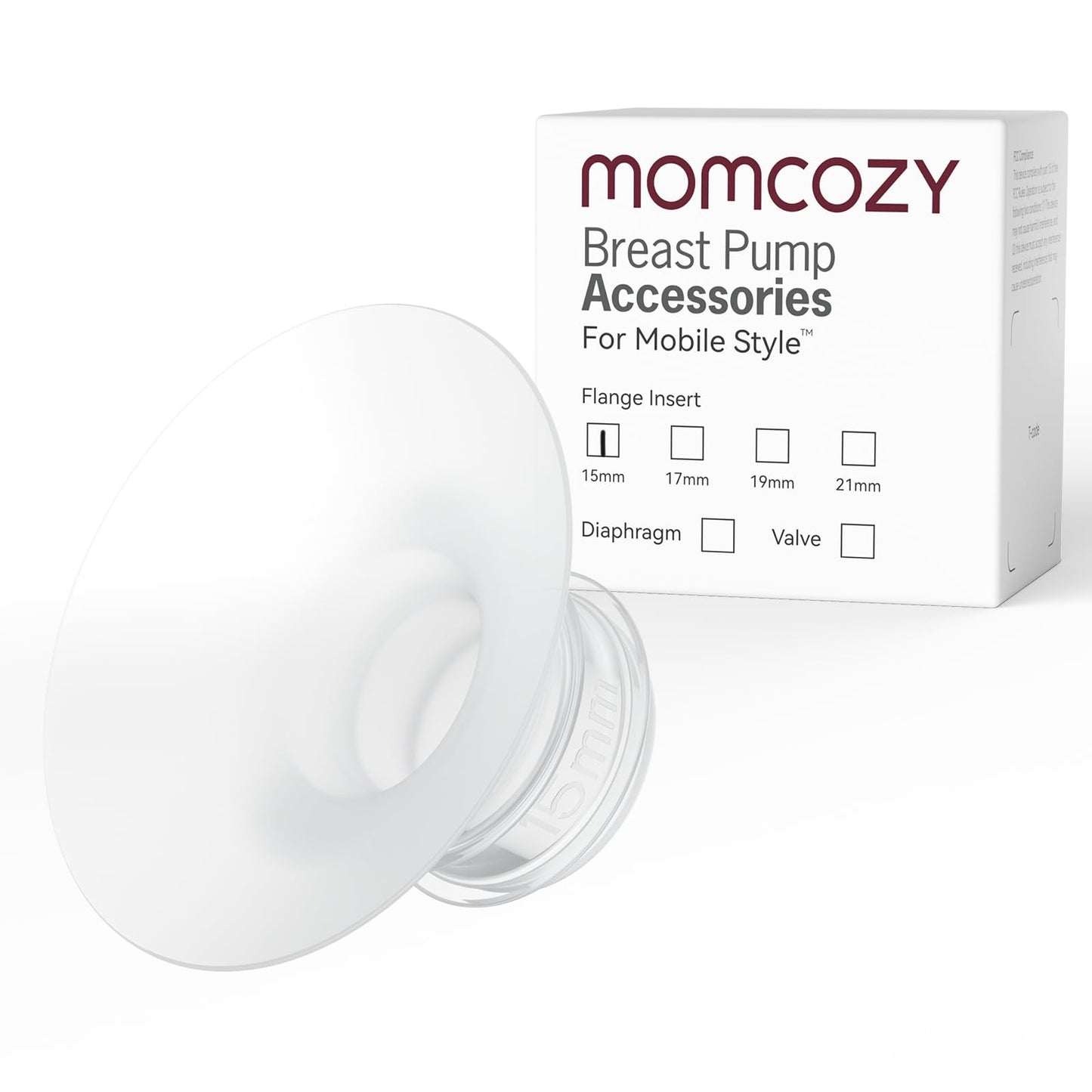 Momcozy Flange de Reposição M6 15mm para Bomba Tira-Leite