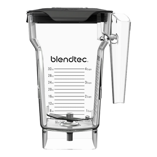 Blendtec Jarra FourSide 75oz para Liquidificadores - Capacidade 32oz (Transparente)