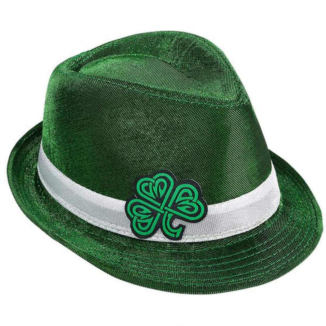 Celtic Shamrock Fedora – Acessório Festivo para St. Patrick’s Day