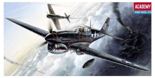 Academy ACA12465 Curtiss P-40M/N Warhawk 1:72 - Kit de Montagem Plástico