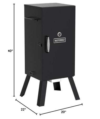 Masterbuilt Defumador Vertical Elétrico 30" com Controle Analógico Preto