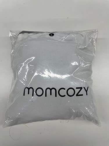 Momcozy Canguru de Bebê Ajustável, Fácil de Vestir, Suporte Ergonômico, Marrom, Plus