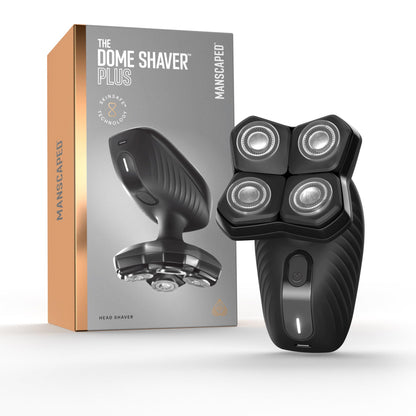 MANSCAPED The Dome Shaver Plus Barbeador para Cabeça 4 Lâminas