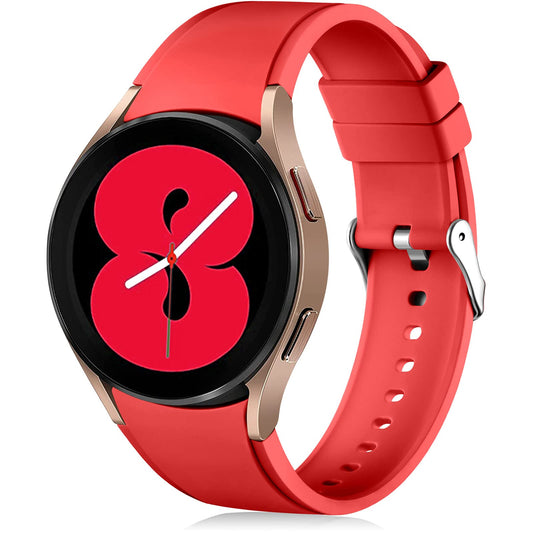 Lerobo Pulseira Sem Lacuna Compatível com Galaxy Watch  41mm (Vermelho)