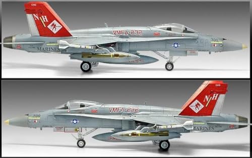 Academy 1/72 F/A-18+ Hornet VMFA-232 Red Devils - Kit de Modelo