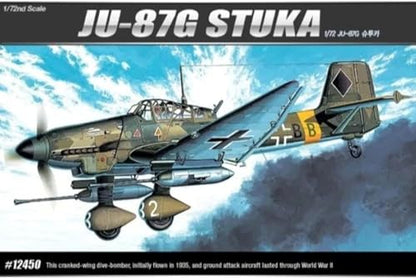 Academy JU87G-1 Stuka "Tank Buster" 1/72 - Modelo Detalhado de Avião