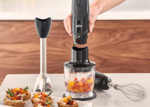 Mixer de Mão Braun MultiQuick Vario MQ5025 Preto 400W 350ml