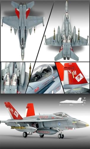 Academy 1/72 F/A-18+ Hornet VMFA-232 Red Devils - Kit de Modelo