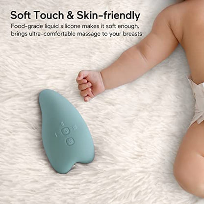 Momcozy Massager de Amamentação 2-em-1 com Aquecimento e Vibração