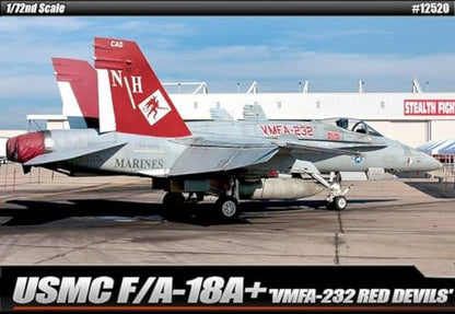 Academy 1/72 F/A-18+ Hornet VMFA-232 Red Devils - Kit de Modelo