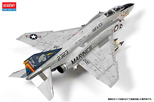 Academy 1/48 F-4B/N Phantom II VMFA-531 Gray Ghosts Modelo Detalhado