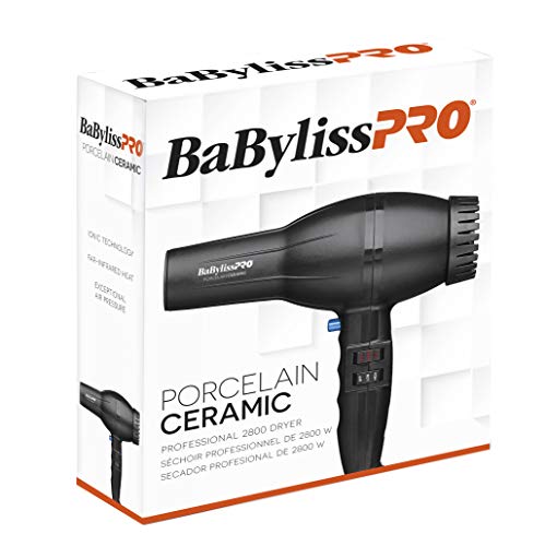 Secador BaBylissPRO Porcelain Ceramic 2800 Preto 2000W