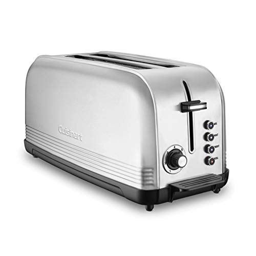 Torradeira Cuisinart CPT-2500 com Slots Longos e 7 Níveis de Tostagem (Aço Inox)