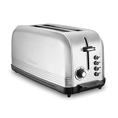 Torradeira Cuisinart CPT-2500 com Slots Longos e 7 Níveis de Tostagem (Aço Inox)