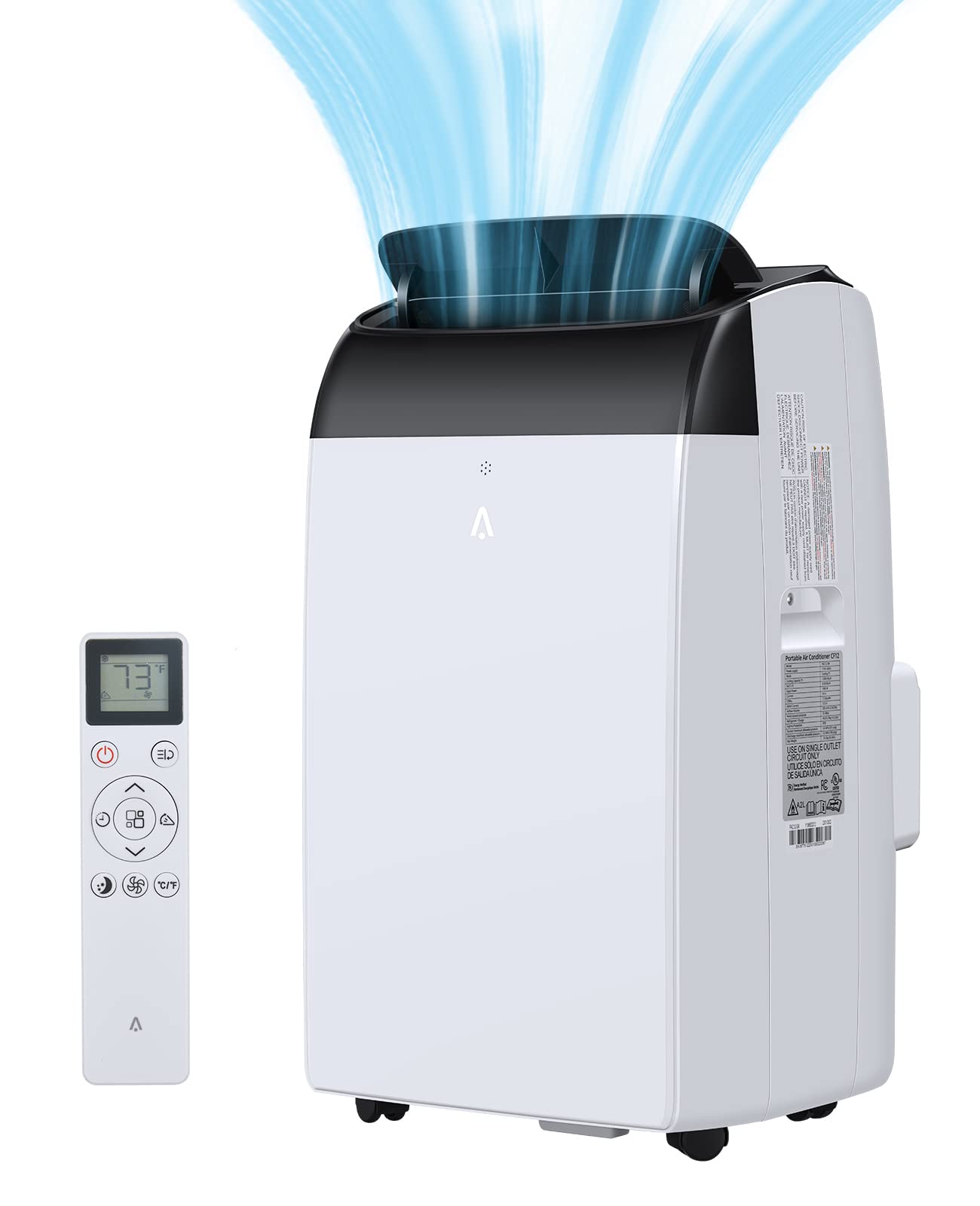 Takywep Ar Condicionado Portátil 12000 BTU Branco  3 em 1