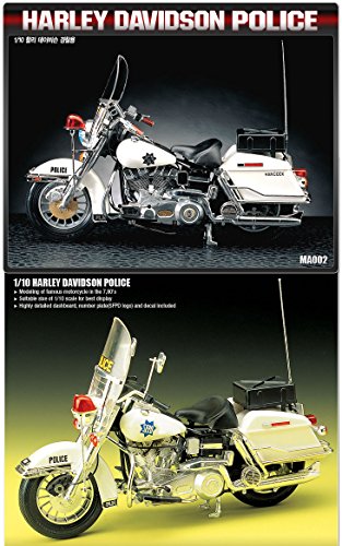 ACADEMY Kit de Modelo 1/10 Harley Davidson Police #MA002 para Crianças