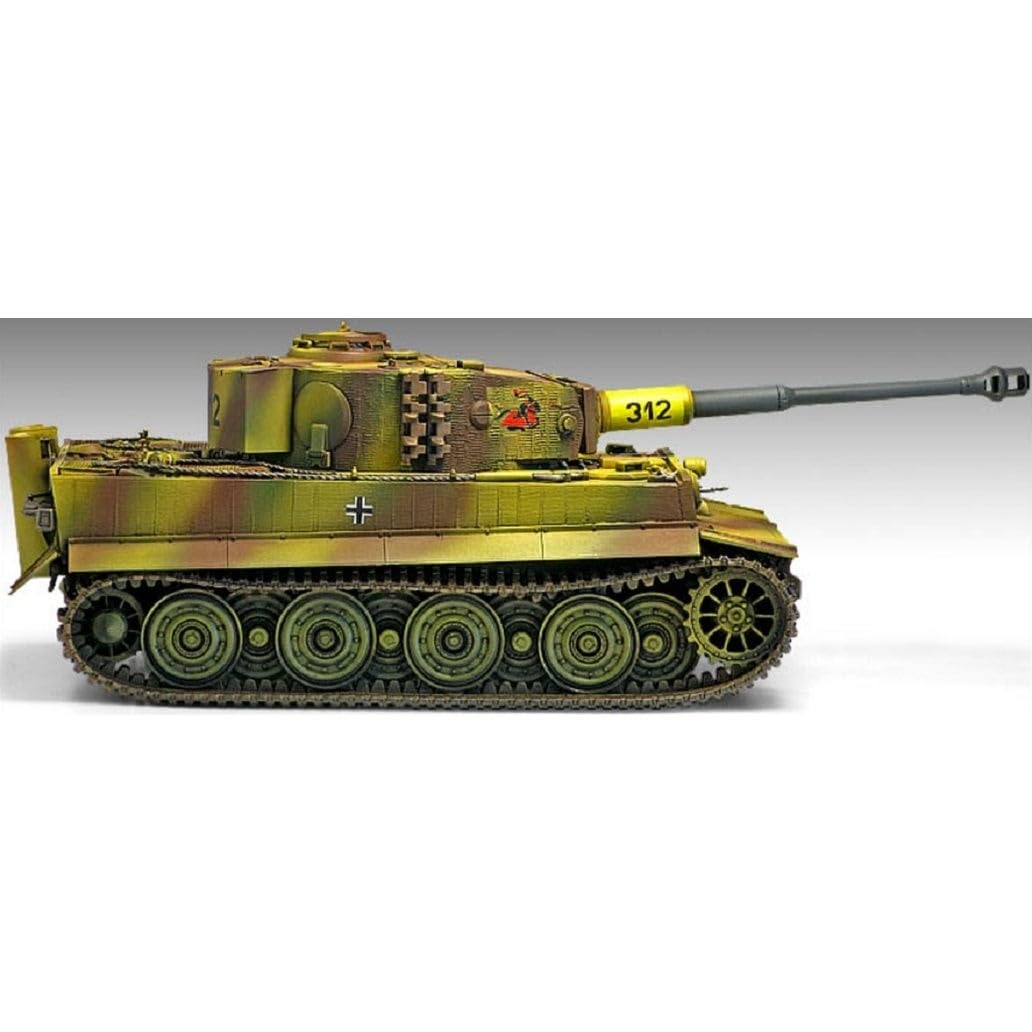 Academy Modelo 1/35 Tiger I Versão Tardia - Kit de Montagem com Zimmerit