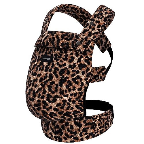 Momcozy Canguru para Bebês de Recém-Nascidos a Crianças, Estampa Leopardo