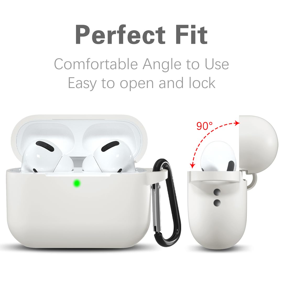 Lerobo Case para AirPods Pro 2ª Geração com Chaveiro (Starlight)