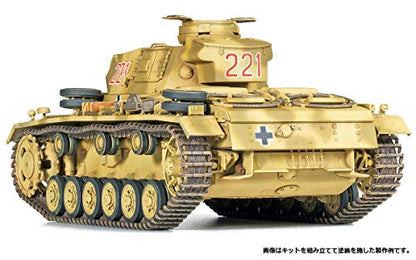 Academy 1/35 Panzer III AUSF.J North Africa - Kit de Montagem de Tanque