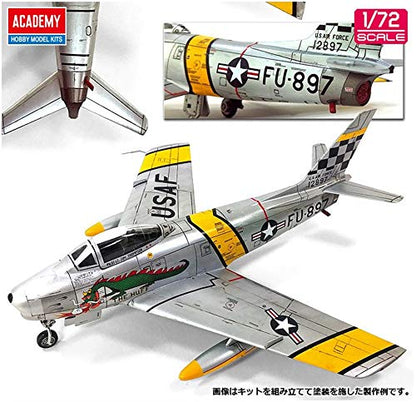 Kit de Modelagem 1:72 USAF F-86F Guerra da Coreia