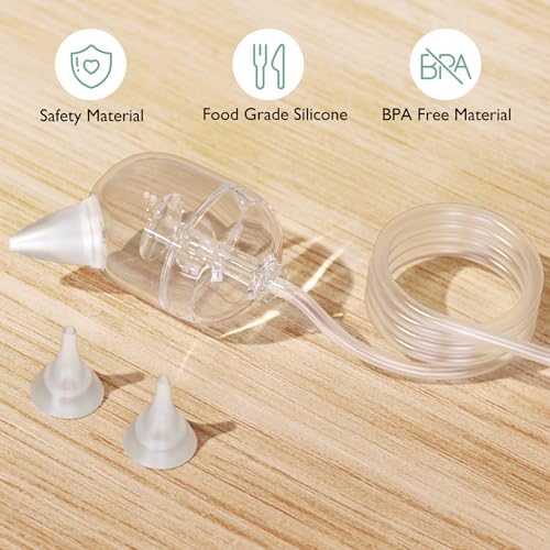 Momcozy Aspirador Nasal Elétrico para Bebês, 70kPa, 9 Níveis de Sucção (Branco)