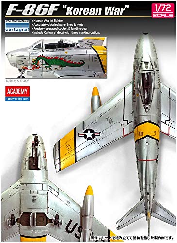 Kit de Modelagem 1:72 USAF F-86F Guerra da Coreia