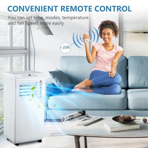 Takywep Ar Condicionado Portátil 10000 BTU Branco 41 m² 3 em 1