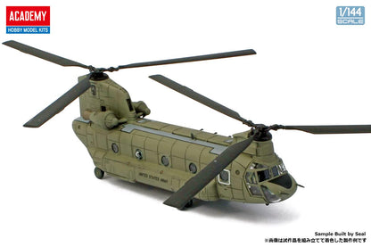 Academy 1/144 CH-47D/F/J/HC.Mk.1 Helicóptero - Kit de Modelo