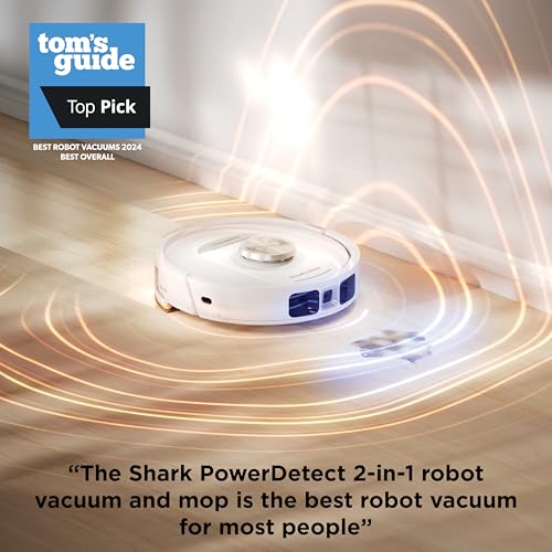 Shark Robô AV2800ZE PowerDetect NeverTouch Pro 2 em 1 Autoesvaziante Branco 120min