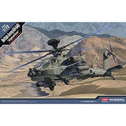 Academy Kit de Modelagem 1/72 AH-64D Exército Britânico