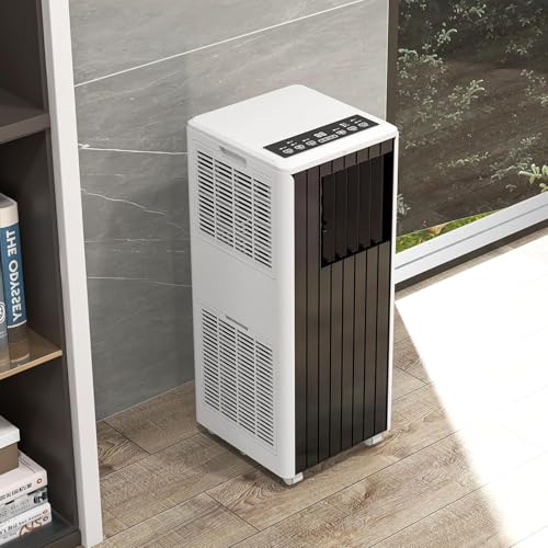 Takywep Ar-Condicionado Portátil 8.000 BTU 3 em 1 Branco/Preto