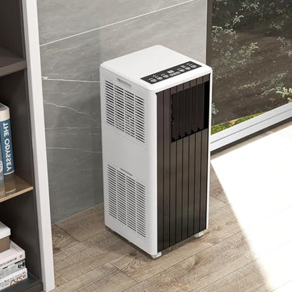 Takywep Ar-Condicionado Portátil 8.000 BTU 3 em 1 Branco/Preto