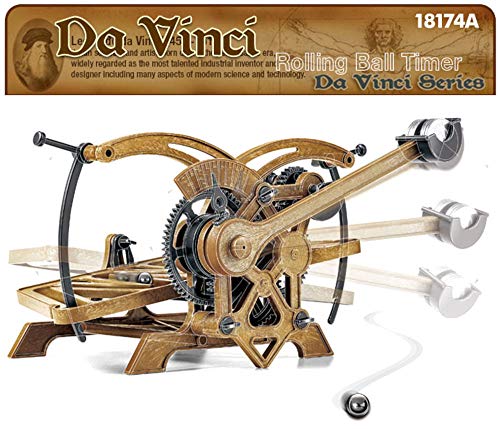 Academy Da Vinci Rolling Ball Timer - Kit de Montagem com Instruções