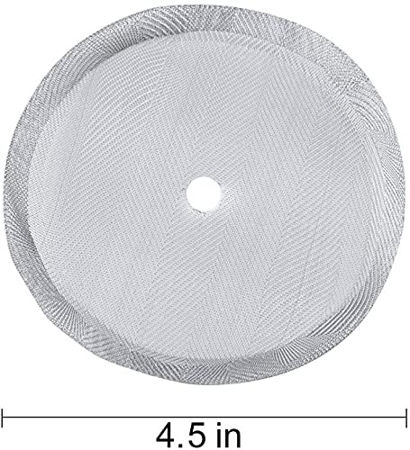 Secura Filtros de Reposição em Aço Inox para Prensa Francesa 1,5L (4 un.)