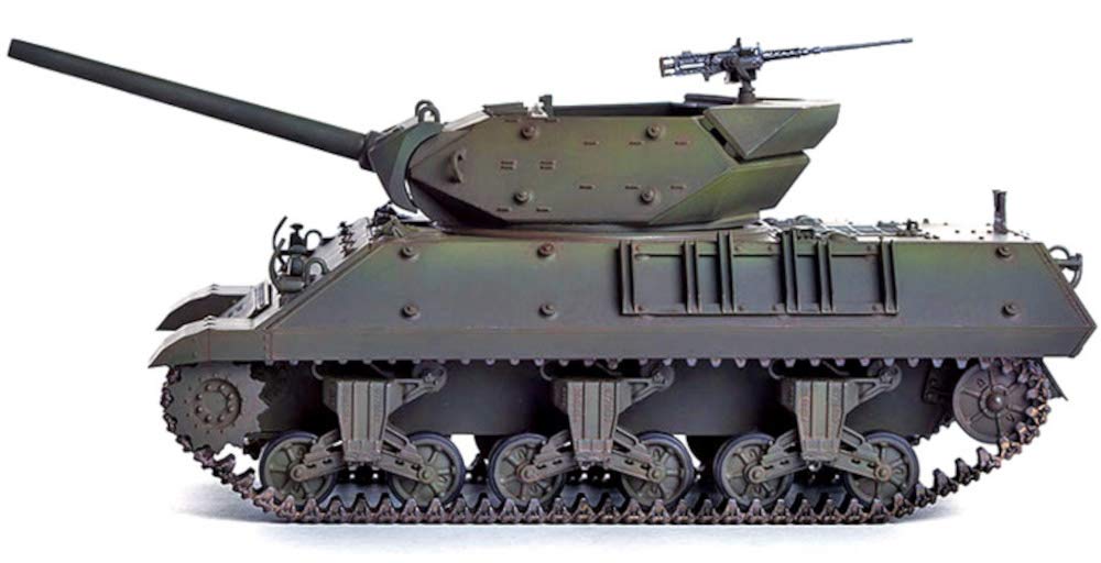 Academy 1/35 Soviet M-10 Tank Destroyer - Modelo de Montagem, Sem Pintura